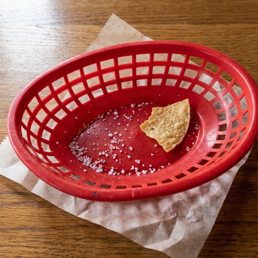 Empty Chip Basket