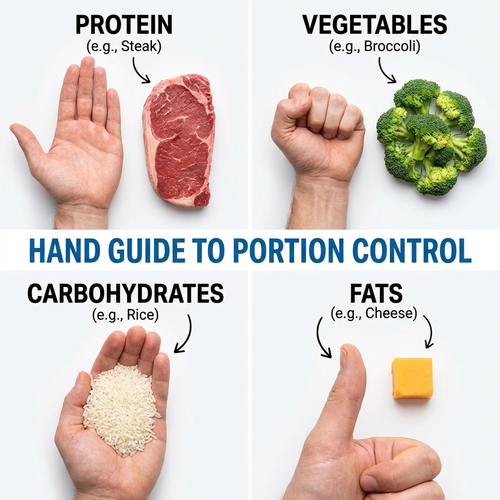 Hand Portion Guide