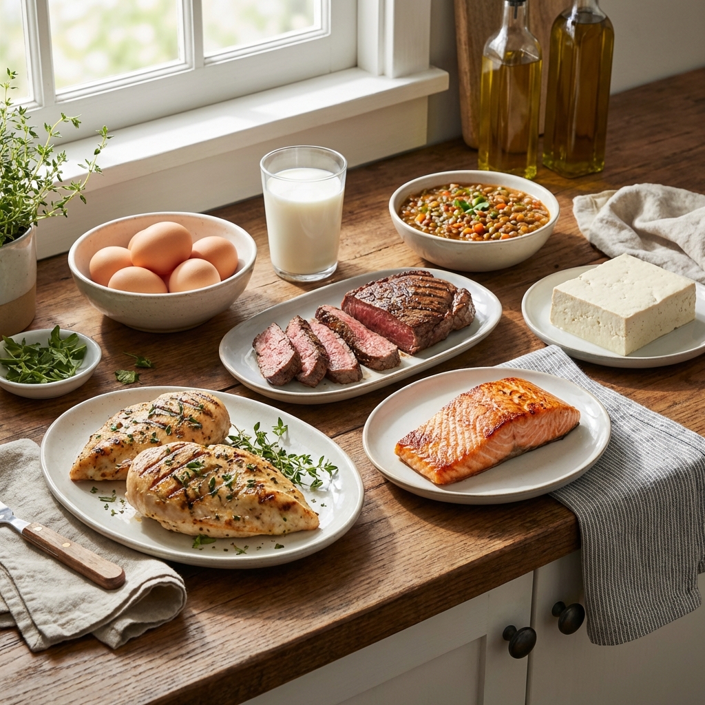 Variety of Protein Sources