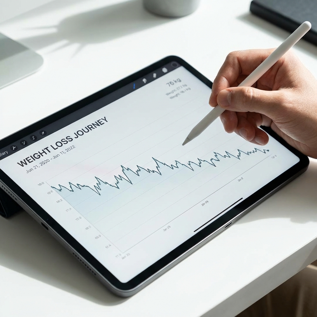 Realistic Weight Loss Graph