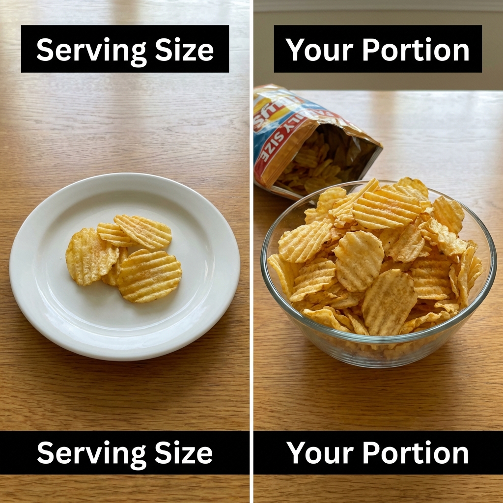 Serving Size vs Reality